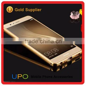 [UPO] High Quality Electroplating Metal Bumper Aluminum Frame Mirror Phone Case Cover for Huawei P9 thumbnail-6