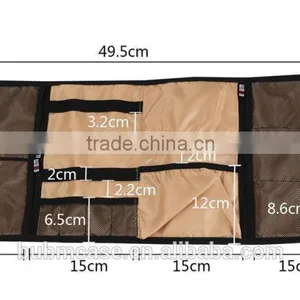 HOT BUBM Black Spring Rolls Folding Storage Bag, Usb Flash Drive Case thumbnail-4
