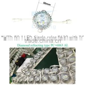 High Quality 50mm Diamond Cover Led Pixel Piont Light 6leds 24V 3W thumbnail-1