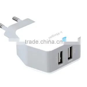 New Products With ce Certificate for 2016 5V 3.4A eu Plug Usb Wall Charger for Smart Phones thumbnail-2