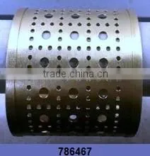 Indian Brass Metal Fashion Bangle Bracelet Punched Holes thumbnail-1