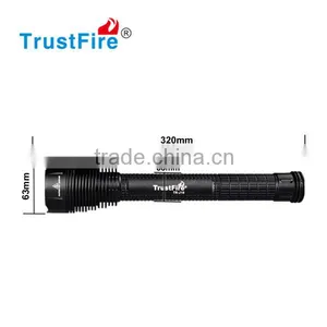 Trustfire J18 Led Flashlight 7' Led Torch Light 8000 Lumens LED Tactical Light Source Power Style Flashlight With Holster thumbnail-3