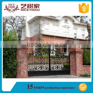 Modern Indian House Main Gate Designs thumbnail-1