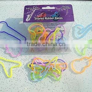 New Arrival Latex Rubber Band Silicone Rubber Bracelet thumbnail-1