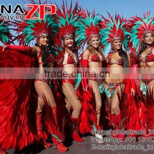 ZPDECOR Wholesale Cheap Bulk Pink Half Dipped Bicolourable Turkey Feathers for Fashion Decorations thumbnail-5