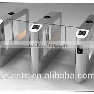 Building Access Control Swing Barrier Half Height Swing Door for Bank thumbnail-1