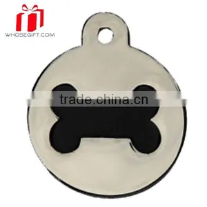 New Hotsale Custom Metal Stainles Steel/ Zinc Alloy Dog Tag - Metal Pet Id Tag With Paw Prints - Hand Stamped Dog Name Tag thumbnail-1