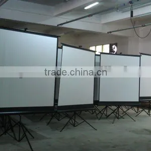 Convinient To Move Tripod Projector Screen thumbnail-1