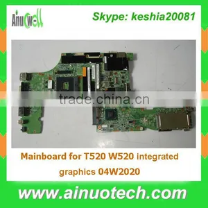 T520 W520 Laptop System Board Integrated Graphics 04W2020 Laptop Motherboard for Lenovo thumbnail-1