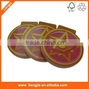 Round Shape Memo Pad,cmyk Round Memo Pad,die Cut Memo Pad thumbnail-2