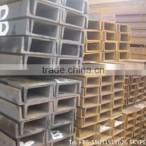 Q235B Hot Rolled Mild Steel U Channel Sizes and Cold Bending Steel C Channel Prices 9M/12M 100*48 thumbnail-1