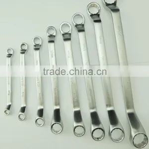 8pcs Offset Ring Wrench Set Chrome Vanadium Steel High Quality thumbnail-2