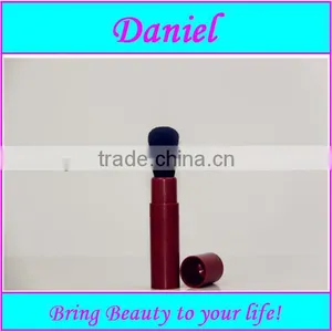 the Cheapest Natural Goat Hair Kabuki Brush Plastic Retractable Brush Plastic Hair Brushes thumbnail-1