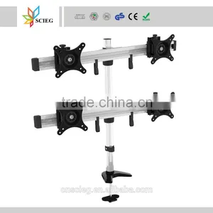 Grommet and Desk Clamp Vesa Mount Vesa Desk Mount Lcd Monitor Mount thumbnail-1