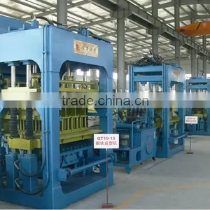 QT8-15 Interlocking Brick Making Machine/cement Brick Making Machine thumbnail-3