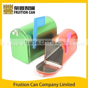 Mailbox Letter Tin Metal Box With Plastic Flag thumbnail-1
