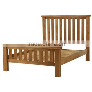 Teak New Standard Bed - Solid Teak Wood Furniture Jepara Indonesia thumbnail-1