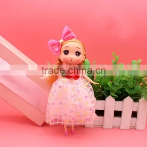 2016 New Design Mobile Phone Chain Wedding Dress Dolls Pendant Korea Ddung Keychain thumbnail-5