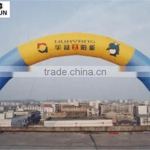 Hot Selling Custom Outdoor Lighting Advertising Finish Line Inflatable Arch thumbnail-2
