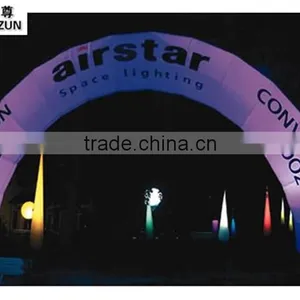 Hot Selling Custom Outdoor Lighting Advertising Finish Line Inflatable Arch thumbnail-3