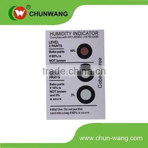 Humidity Indicator Cards, Water Sensitive Sticker thumbnail-1