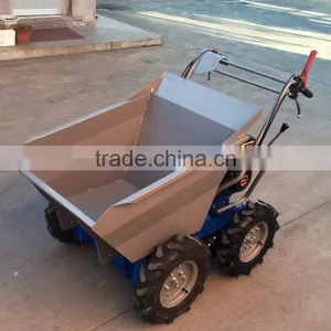 4x4 Four Wheel 300kg Capacity Mini Farm Tractor,muck Dumper thumbnail-1