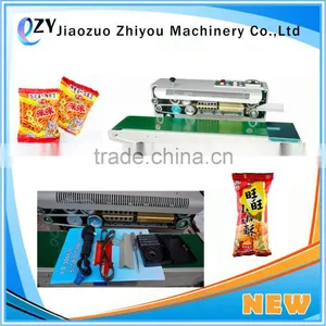 Zhiyou Semi Automatic Film Impulse Sealer Heat Sealing Machine for Plastic Bag thumbnail-2