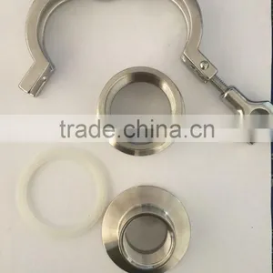 SS304 Tri Clamp With Gasket thumbnail-1