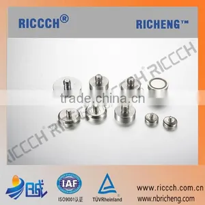 Strong Powerful Permanent Round Based Magnet thumbnail-3