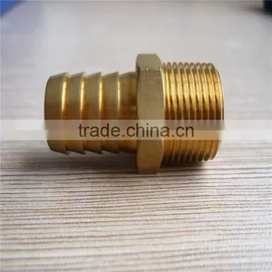 Brass Hose Barb Fitting /brass Straight Coupling thumbnail-3