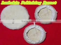 Lambskin Polishing Bonnet, Wool Buffing Pad,Polishing Bonnet thumbnail-1
