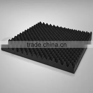 Factory Directly Sell PU Material Sound Absorbent Sponge, Wave Shape Foam, Egg Crated Sponge, Great Quality Free Sample thumbnail-1