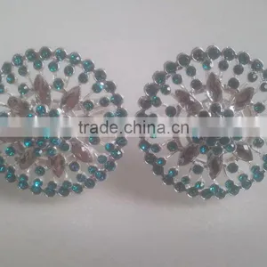 Jewelled Metal Alloy Umbrella Design Napkin Ring thumbnail-3