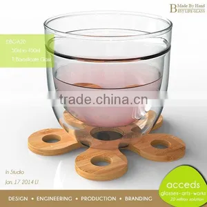 Custom Printed High Quality Glass Antique Tea Set thumbnail-3