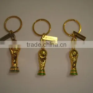3D Solid Zinc Alloy Keychain With Rings thumbnail-1