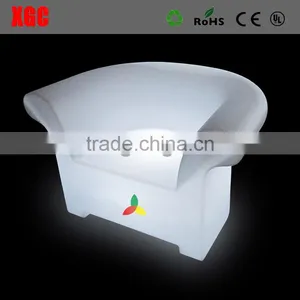 2017 Outdoor New Design Double pe Plastic Lighting Colorful Sofa thumbnail-2