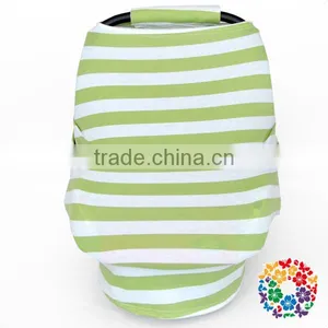 Elastic Baby Car Seat Cover Stripe Nursing Cover OEM Service Shopping Cart Cover thumbnail-2