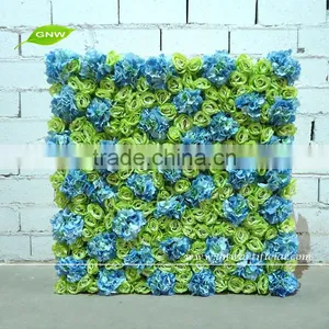 GNW FLW1508-13 Decorative Plant Artificial Rose and Hydrangea Flower Wall for Interior Decoration thumbnail-1