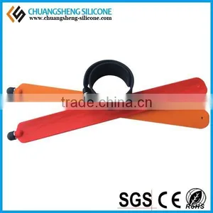 ad Promotion Gift Mobile Phone & Tablet Touch Screen Silicone Stylus Pen With Slap Band From China Factory thumbnail-3