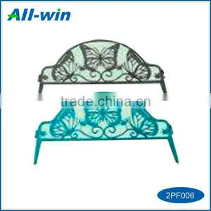 Garden Fence Chinese Proffesional Supplies Butterfly Shape Plastic Garden Fence thumbnail-1