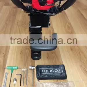 Handheld Petrol Powered Guardrail Fence Piling Hammer Machine Portable Gasoline Excavator Post Driver thumbnail-3