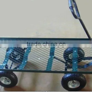 400 -lb Capacity Steel Cart for Garden thumbnail-1