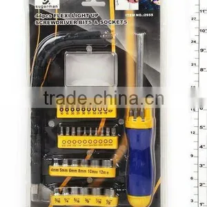 44pcs Flexi Light Up Screwdriver Bits & Sockets thumbnail-1