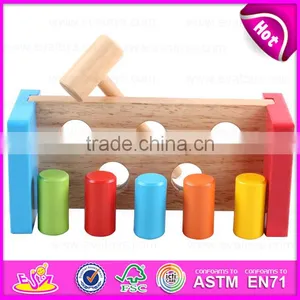 2016 Top Fashion Baby Wooden Toy Hammer W11G022 thumbnail-3