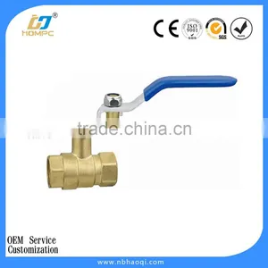 Forged Brass Water Meter Check Valve With Steel Handle thumbnail-1