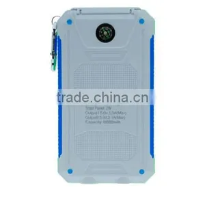 Solar Phone Charger 10000Mah With Aluminum Material thumbnail-3