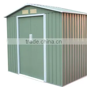 10x12ft Cream Shed With Powder Coated Steel Sheet thumbnail-1