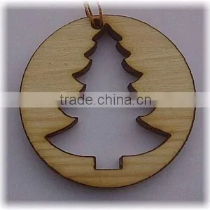 Christmas Tree Wide, Laser Cut thumbnail-1
