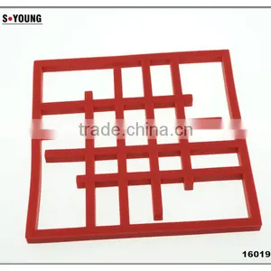 16009 Heart Shape Silicone High Temperature Heat Insulation Mat Kitchenwares Silicone Mat Flexible Silicone Heating Mat thumbnail-5
