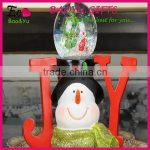 Polyresin Christmas Snow Globe Resin Snow Globe Wholesale thumbnail-1